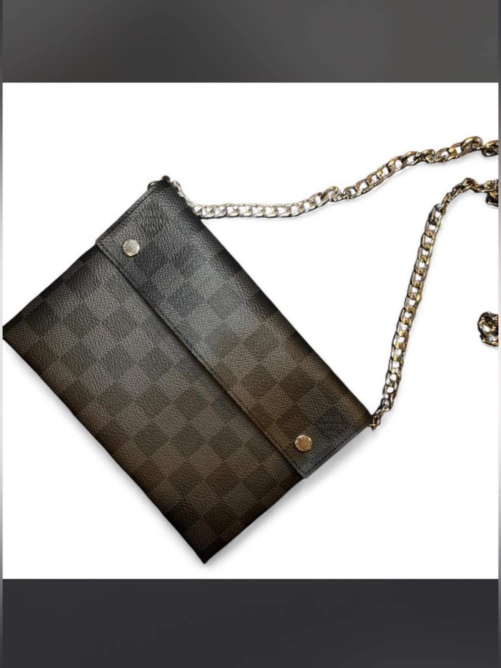 Louis Vuitton Alpha Triple Pouch Damier Graphite Pouchette